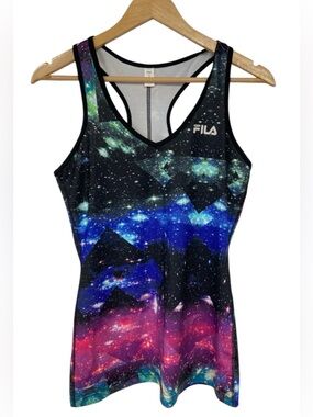 Fila Multicolor Racer Back Tank Size M